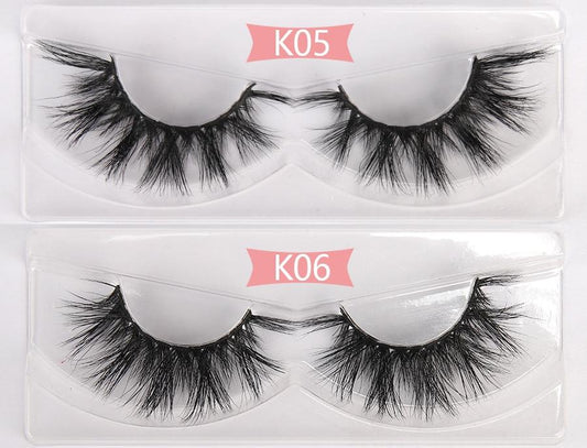 100 Pairs 3D Mink Lashes Wholesale Bulk 3D Mink Eyelashes Thick Long