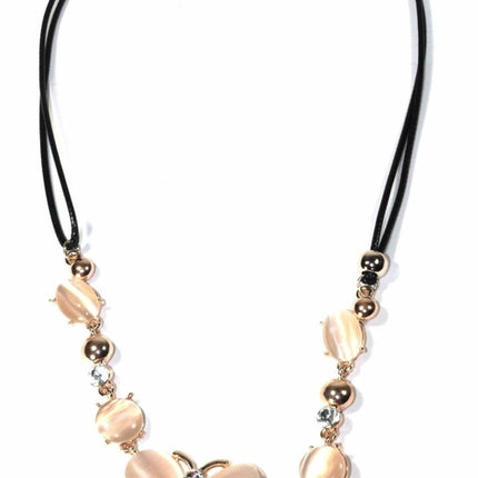 Elegant Butterfly Trio Necklace