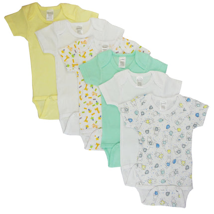 Boys' Printed Short Sleeve 6 Pack