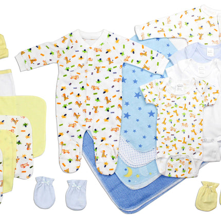 Newborn Baby Boy 18 Pc Layette Baby Shower Gift