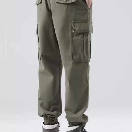 Men's Plus Size Relaxed Fit Cargo Joggers