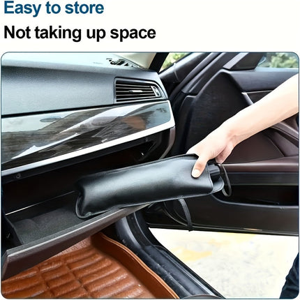 UPF50-Sunshade-UPF50- Compact Roll-Up Sunshade For Front Window - Heat
