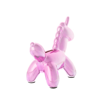 Balloon Unicorn Bank Pink