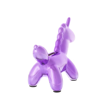 Balloon Unicorn Bank Purple