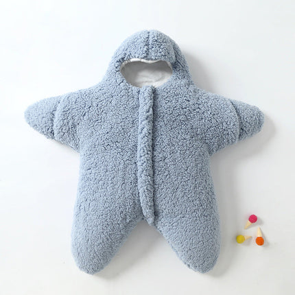 Comfortable Baby Starfish Lamb Velvet Sleeping Bag