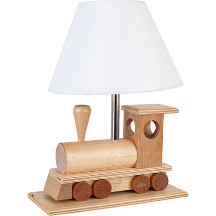 Table lamp Wooden locomotive