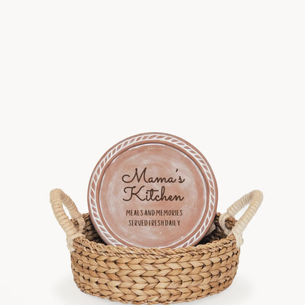 Bread Warmer & Basket - Mom Round