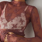 L / Dark Brown