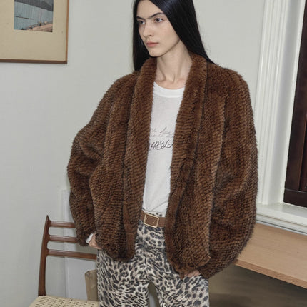 Dream Traveler Mink Vintage Light Luxury Texture Three-dimensional