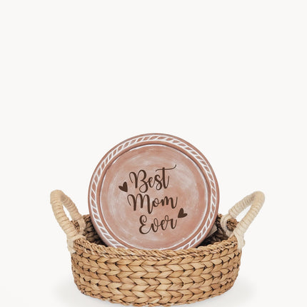 Bread Warmer & Basket - Mom Round
