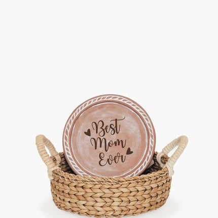 Bread Warmer & Basket - Mom Round