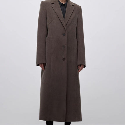 Corduroy three-dimensional pocket waist coat