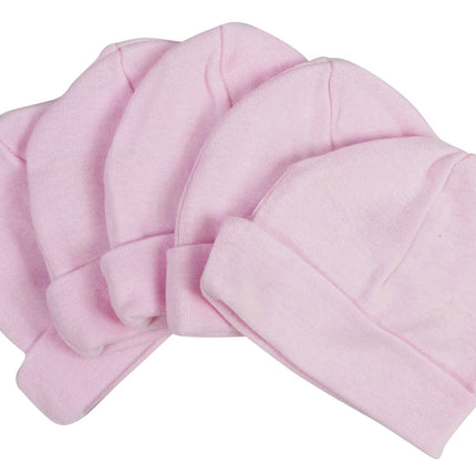 Pink Baby Cap (Pack of 5)