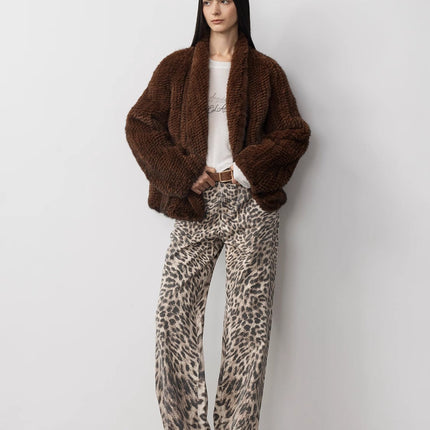 Dream Traveler Mink Vintage Light Luxury Texture Three-dimensional