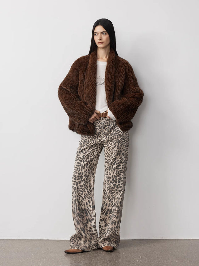 Dream Traveler Mink Vintage Light Luxury Texture Three-dimensional