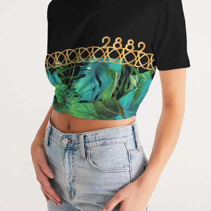 2882Sport™ Tropics Of OZ - Into The Wild Women's Twist-Front Cropped