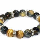 Brown / Round / Elastic