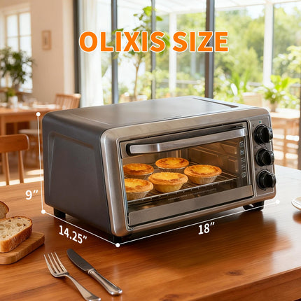 Desktop Oven, Capacity 19 Liters, Power 1300 Watts, Equipped With A
