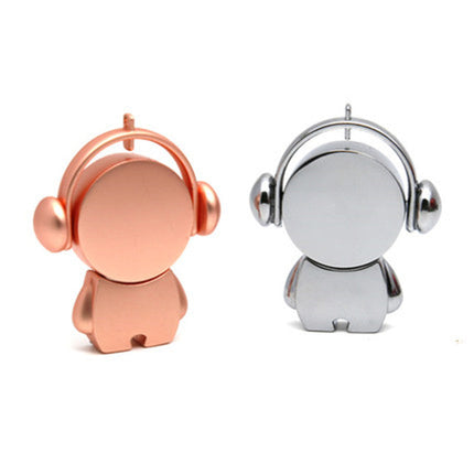 Creativity Personalized Car Metal Musician Cartoon U Disk