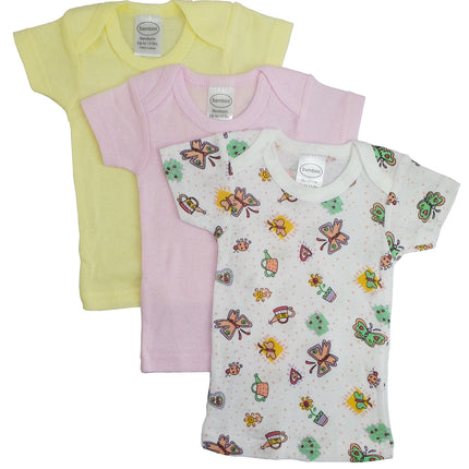 Girls Printed Short Sleeve Variety Pack
