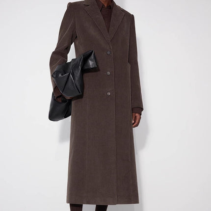 Corduroy three-dimensional pocket waist coat