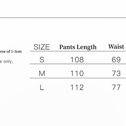Women's white straight casual wide waist drape floor-length wide leg