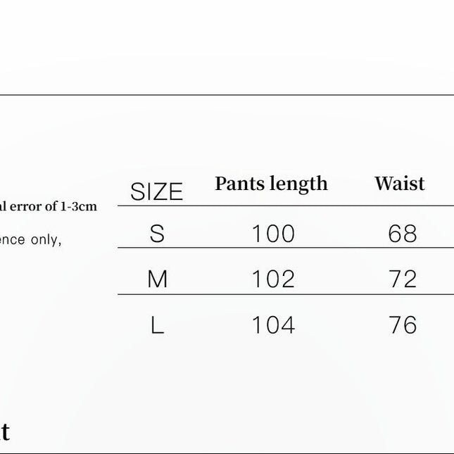 "Leisure Moments" classic low-waisted loose casual straight pants