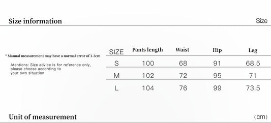 "Leisure Moments" classic low-waisted loose casual straight pants