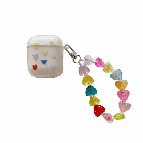 Color Love Chain Earphone Protective Case
