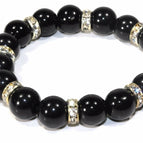 Black / Round / Elastic