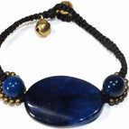 7 / Dark Blue / Brass