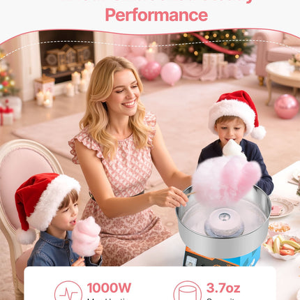 Commercial Cotton Candy Machine Electric Sugar Floss Maker Stainless