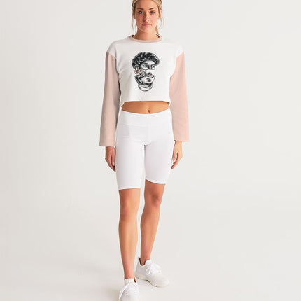 2882Sport™ Greeky Prepster Women's Cropped Sweatshirt