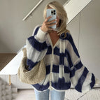 Average Size / Royal Blue White