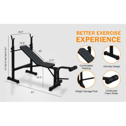 Olympic Weight Bench Full Body Workout For Your Home Gym With Squat