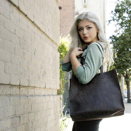 Raw Edge Tote