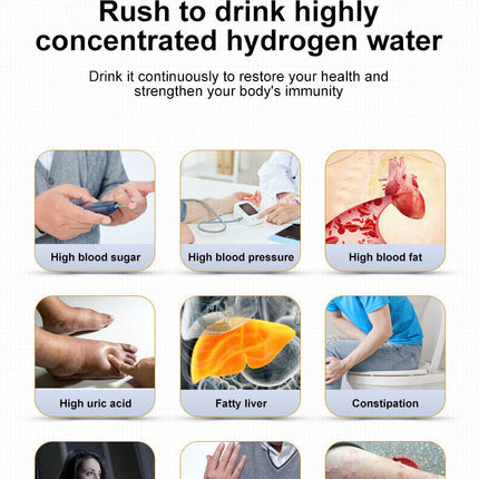 Hydrogen Water Bottle 1.5L Hydrogen Rich Portable Rich Hydrogen Water