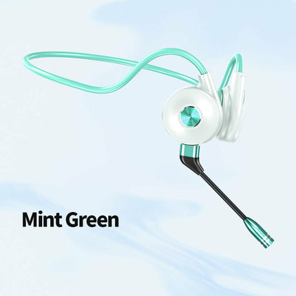Bone Conduction Bluetooth Headset Long Detachable