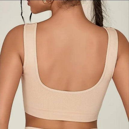 3-Pack Sports Bras For Women, Padded Strappy Racerback Push Up Open