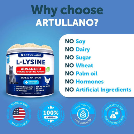 Do Not Sell On Amazon  L Lysine For Cats Lysine Powder Supplement