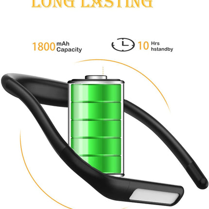 Dimmable Handsfree LED Neck Light Flexible Reading Light