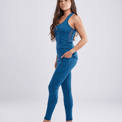JupiterGear High-Waisted Classic Gym Leggings with Side Pockets