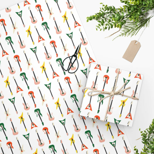 Electric Guitar Wrapping Paper