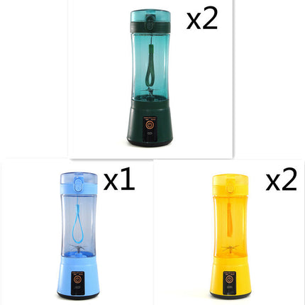 Portable Electric Fruit Juicer Wireless USB Rechargeable Mini Mixer