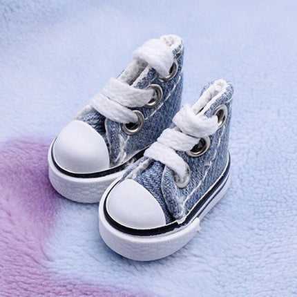 1 Pair Toy Girl Boy Fashion Mini Canvas Gift