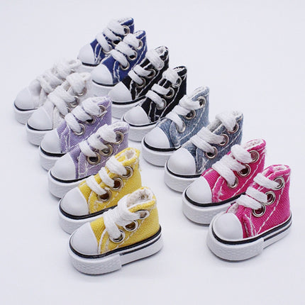 1 Pair Toy Girl Boy Fashion Mini Canvas Gift