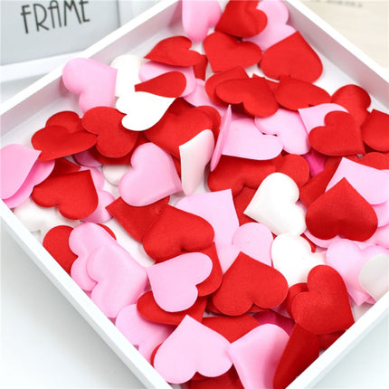 100 Pcs 2cm 3cm Sponge Heart Shaped Confetti Baby