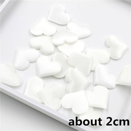 100 Pcs 2cm 3cm Sponge Heart Shaped Confetti Baby