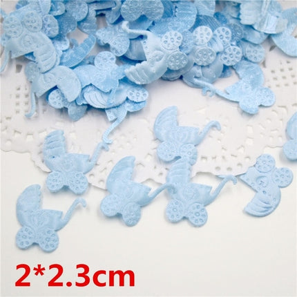 100 Pcs 2cm 3cm Sponge Heart Shaped Confetti Baby