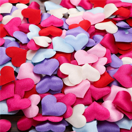 100 Pcs 2cm 3cm Sponge Heart Shaped Confetti Baby